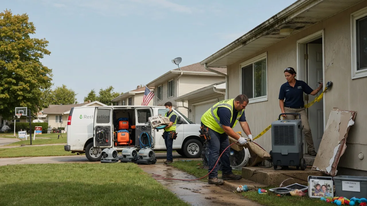 Water Damage Restoration in Richlandtown, PA near me